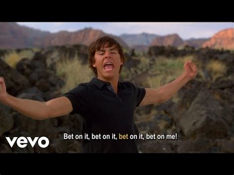zac efron bet on it lyrics